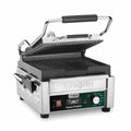Waring Commercial WPG150TB Ribbed Panini Grill with Timer, 9.75" x 9.25", 208 Volt