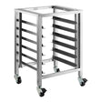 Moffat Turbofan SK23 stainless steel equipment stand