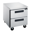 Dukers DUC29R-D2 29 1/8" Undercounter Refrigerator with Two Drawers, 6.99 Cu.Ft.