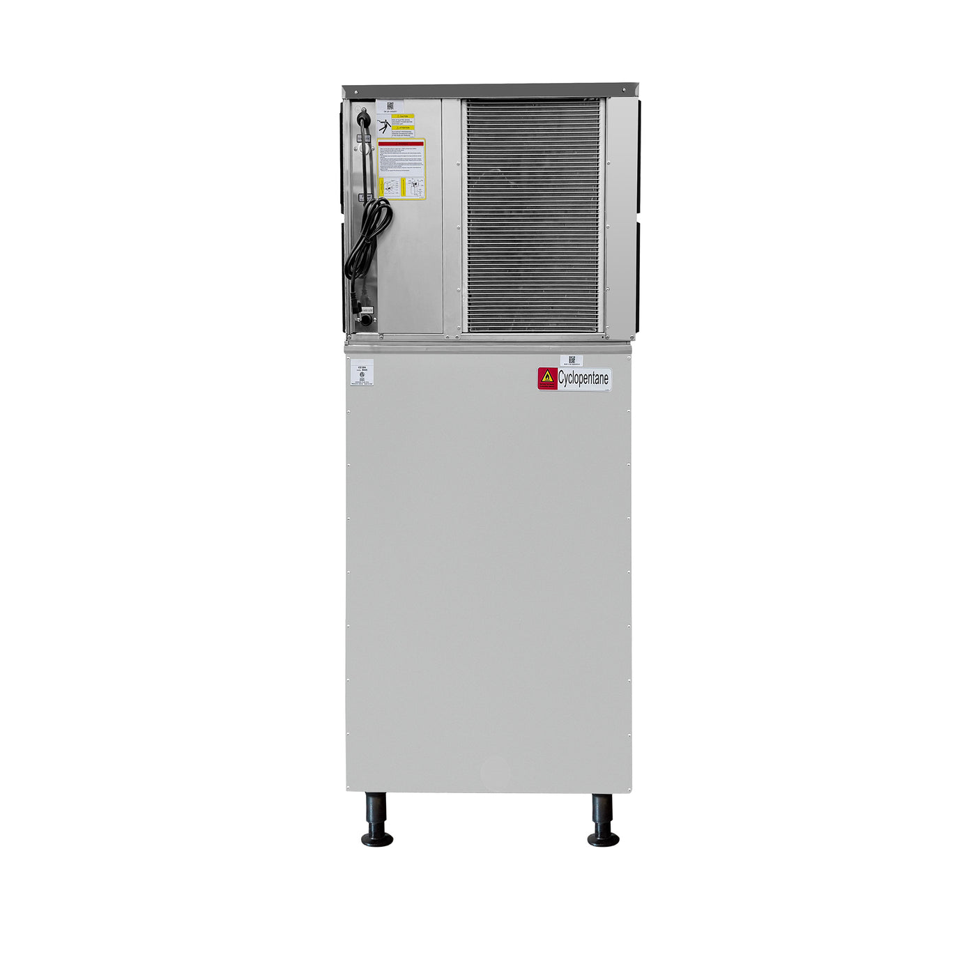 Polarman PLM-329 22" Air-Cooled Cube 350 lb Ice Machine with 275 lb Bin