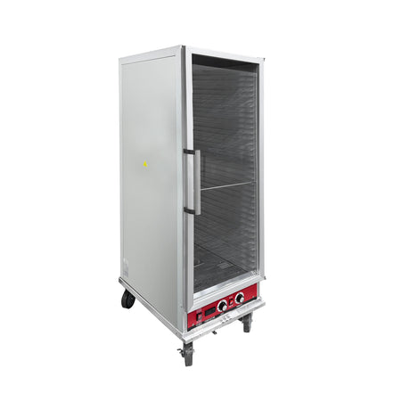 Polarman PLM-W420L-P 31 2/5" Full Size Insulated Heated Holding / Proofing Cabinet with Clear Door
