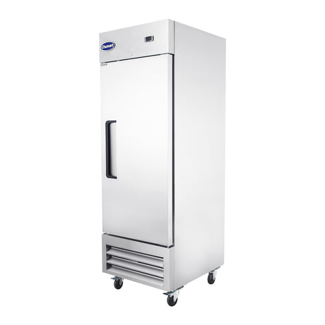 Chumart CM-27FS 26 3/4" Reach-In Freezer with Single Solid Door, Bottom Mount, Stainless Steel, 23 cu. ft.