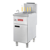 Flamaster FLM-PC10-NG 15 1/2" 10 Gallon Gas Pasta Cooker, Natural Gas, 100,000 BTU