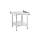 ChefAsst 30" x 24" CA-ESS-3024-316 16-Gauge 304 Stainless Steel Equipment Stand with 201 Stainless Steel Legs and Undershelf
