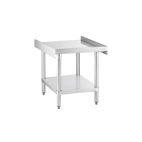 ChefAsst 30" x 24" CA-ESS-3024-316 16-Gauge 304 Stainless Steel Equipment Stand with 201 Stainless Steel Legs and Undershelf