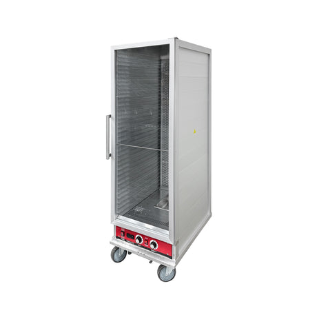 Polarman PLM-W420L 31 2/5" Full Size Non-Insulated Heated Holding / Proofing Cabinet with Clear Door
