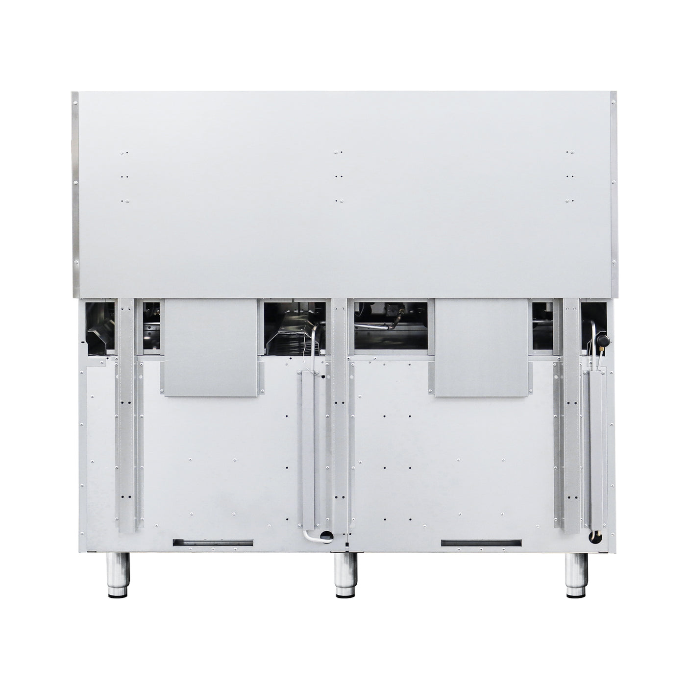 Flamaster FLM-R60 60” NG/LPG Commercial Gas Range, 10 Open Burners, 2 Standard Ovens, 366,000 BTU