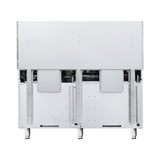 Flamaster FLM-R60 60” NG/LPG Commercial Gas Range, 10 Open Burners, 2 Standard Ovens, 366,000 BTU