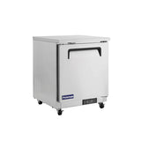 Polarman PLM-UC-27S 27 3/4" Undercounter Refrigerator, 6.5 cu. ft, Stainless Steel, 1 Solid Door
