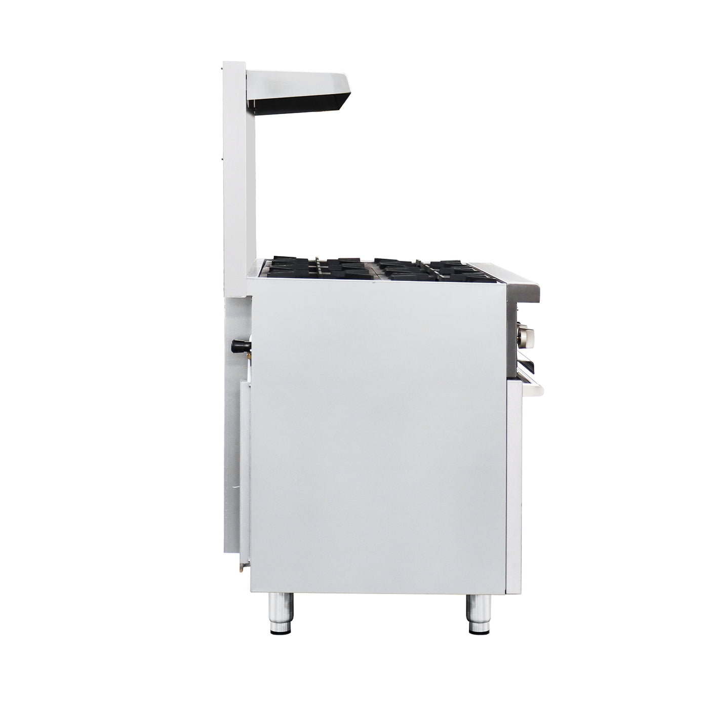 Flamaster FLM-R36 36” NG/LPG Commercial Gas Range, 6 Open Burners, Standard Oven, 213,000 BTU
