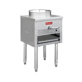 Flamaster FLM-WOK-LP 17 1/2” Wok Range with 13” Ring, Liquid Propane, 95,000 BTU