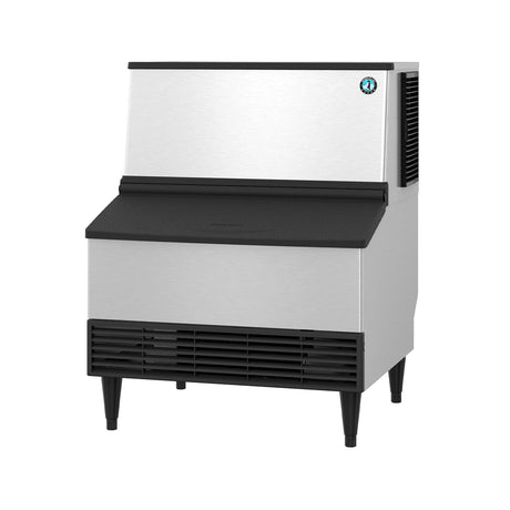 Hoshizaki KM-301BAJ 30" Air Cooled Undercounter Crescent Cube Ice Machine with Bin - 290 lb.