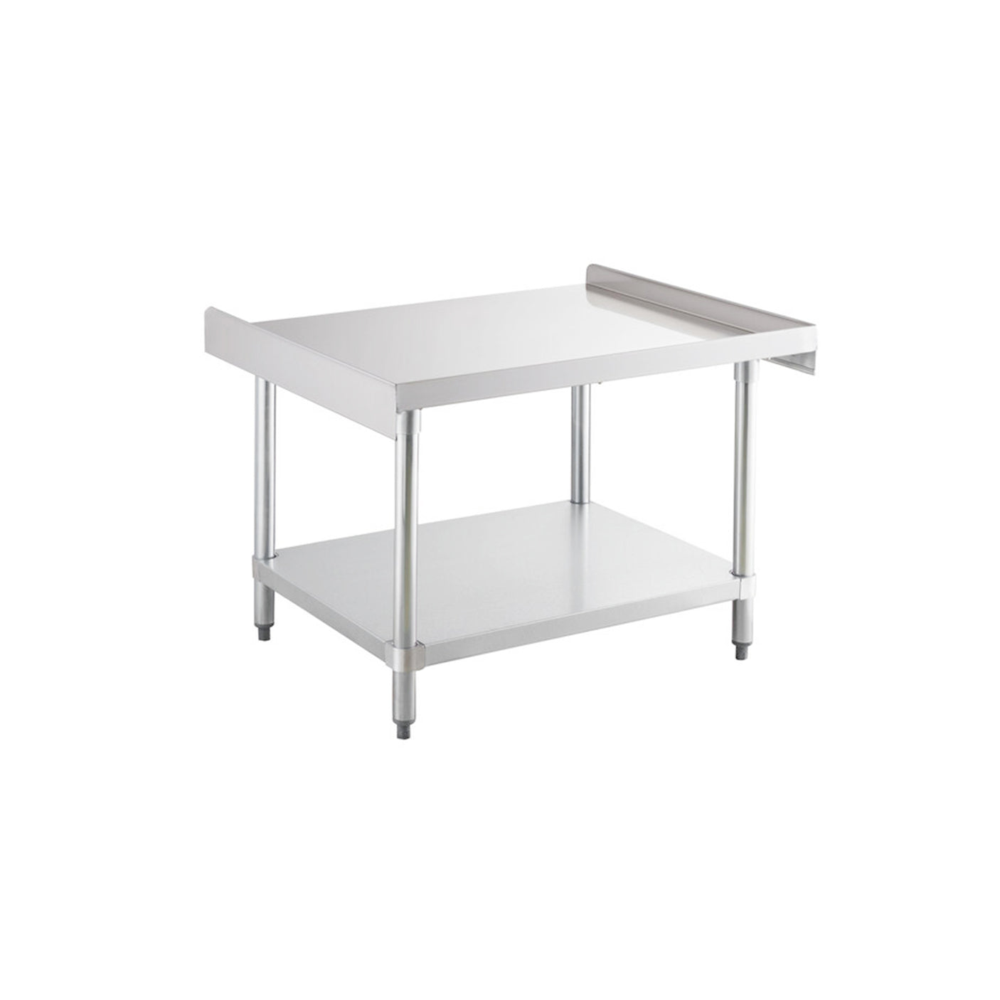 ChefAsst 30" x 36" CA-ESS-3036-316 16-Gauge 304 Stainless Steel Equipment Stand with 201 Stainless Steel Legs and Undershelf
