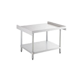 ChefAsst 30" x 36" CA-ESS-3036-316 16-Gauge 304 Stainless Steel Equipment Stand with 201 Stainless Steel Legs and Undershelf