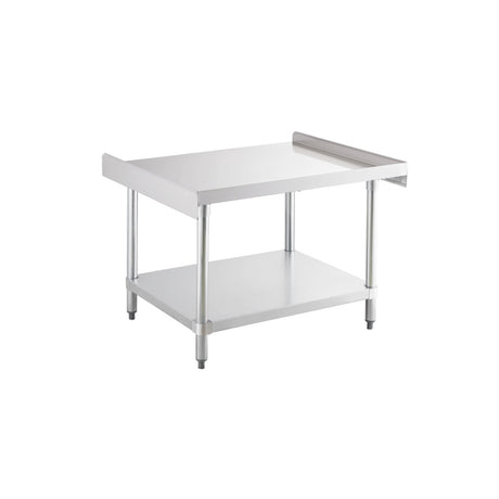 ChefAsst 30" x 36" CA-ESS-3036-316 16-Gauge 304 Stainless Steel Equipment Stand with 201 Stainless Steel Legs and Undershelf