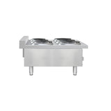 Flamaster FLM-EHP36 36" Commercial Electric Hot Plate - 6 Burners, 208V, 3 Phase