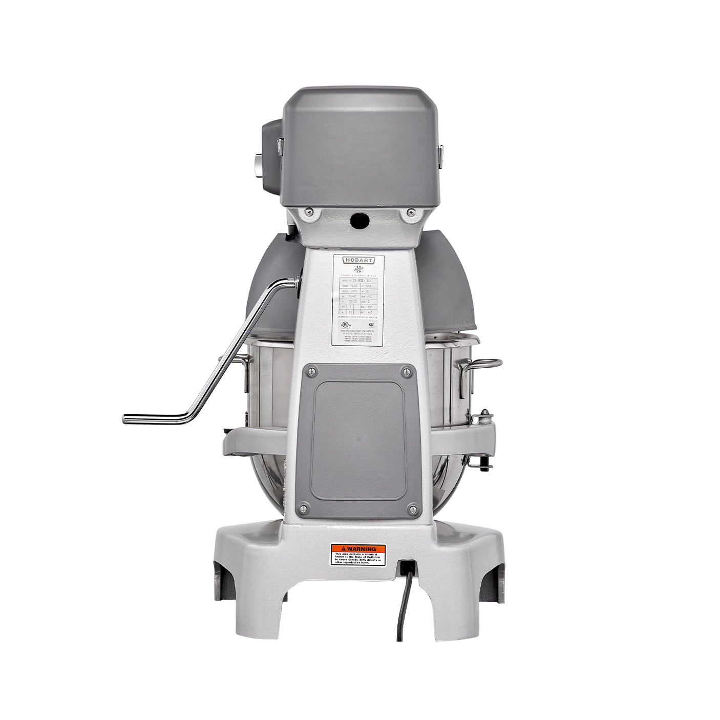 Hobart HL200 Legacy+ 20 Qt. Planetary Stand Mixer with Guard & Standard Accessories - 120V, 1/2 HP