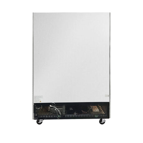 Chumart CMT-54F 54" Reach-In Freezer with Double Solid Doors, Bottom Mount, Stainless Steel, 47 cu.ft