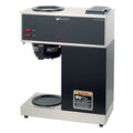 BUNN VPR 12-Cup Pourover Coffee Brewer — 1 Upper/1 Lower Warmer, Black (Decanters Sold Separately)