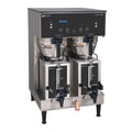 BUNN Dual GPR DBC Digital Coffee Brewer — 120/208-240V, Stainless Steel, Includes Two 1.5-Gallon Portable Servers
