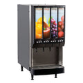 BUNN 37300.0080 JDF-4S 4-Flavor Refrigerated Portion-Control Juice Dispenser with LED Graphics - 120V