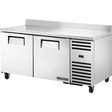 True TWT-67F-HC 67 1/4 inch Worktop Freezer