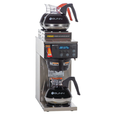 BUNN AXIOM 15-3 Automatic Coffee Brewer, 2 Upper/1 Lower Warmer