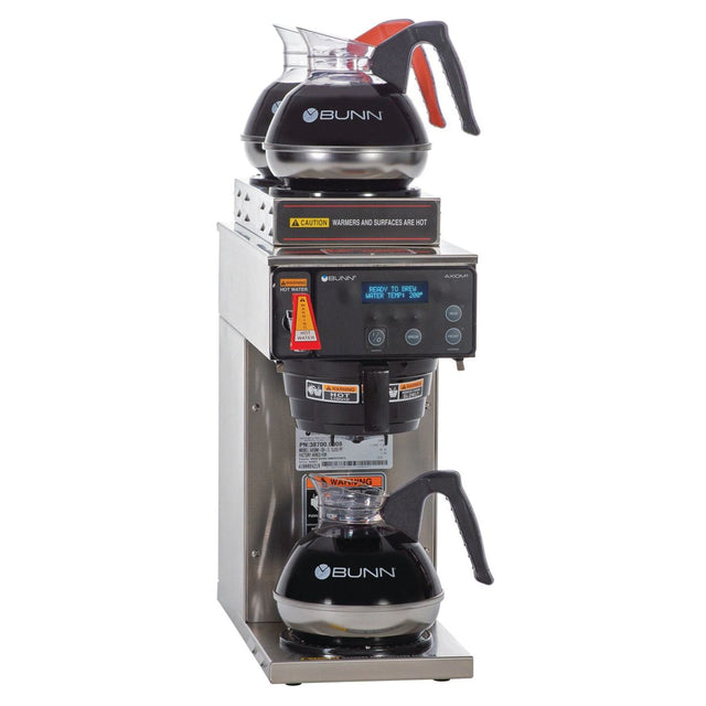 BUNN AXIOM 15-3 Automatic Coffee Brewer, 2 Upper/1 Lower Warmer