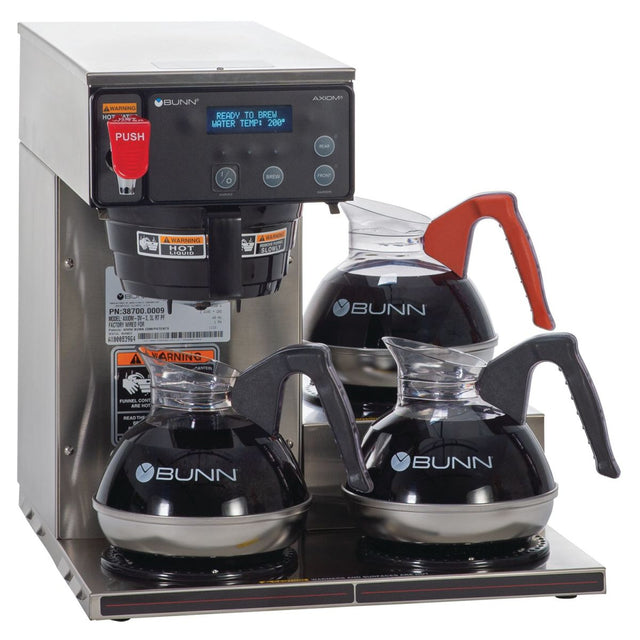 BUNN AXIOM 15-3 Automatic Coffee Brewer, 3 Lower Warmers