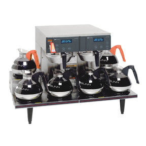 BUNN AXIOM 0/6 Twin Automatic Coffee Brewer, 6 Lower Warmers