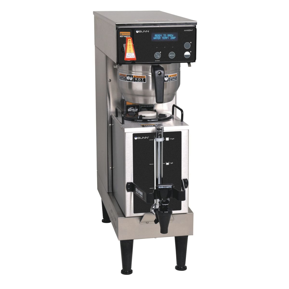 BUNN Single AXIOM GPR 15 Coffee Brewer with Portable Server