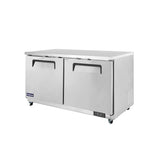 Polarman PLM-UC-60S 61 1/4" Undercounter Refrigerator, 15.5 cu. ft, Stainless Steel, 2 Solid Doors