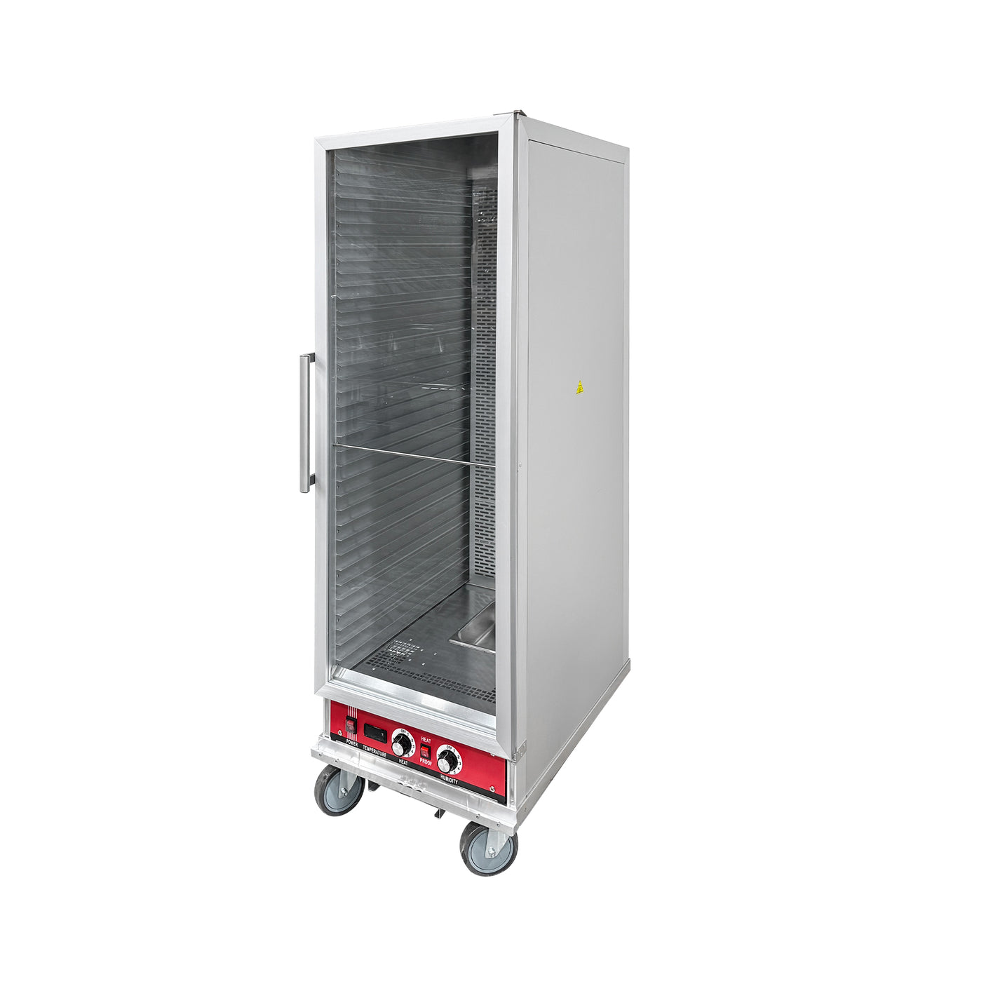 Polarman PLM-W420L-P 31 2/5" Full Size Insulated Heated Holding / Proofing Cabinet with Clear Door