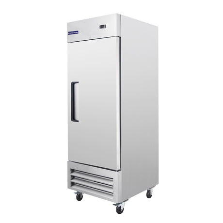 [Clearance] Polarman PLM-27FS 26 3/4" Reach-In Freezer with Single Solid Door, Bottom Mount, Stainless Steel, 23 cu. ft.
