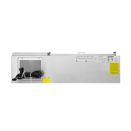 Polarman PLM-PD46 46" Countertop Refrigerated Topping Rail, Stainless Steel,(8) 1/6 Size Pans