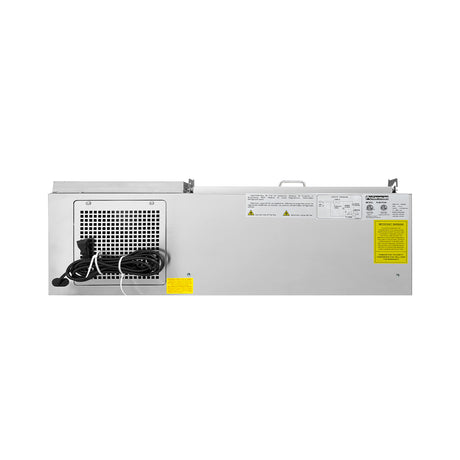 Polarman PLM-PD40 39" Countertop Refrigerated Topping Rail, Stainless Steel, (6) 1/6 Size Pans