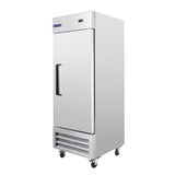 Polarman PLM-27FS 26 3/4" Reach-In Freezer with Single Solid Door, Bottom Mount, Stainless Steel, 23 cu. ft.
