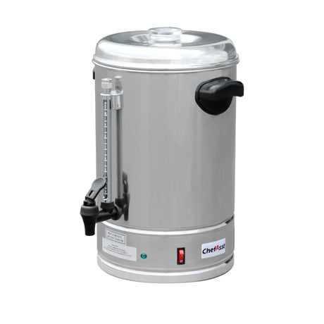 ChefAsst CP10A 338 oz Double Wall Stainless Steel Coffee Urn Coffee Percolator