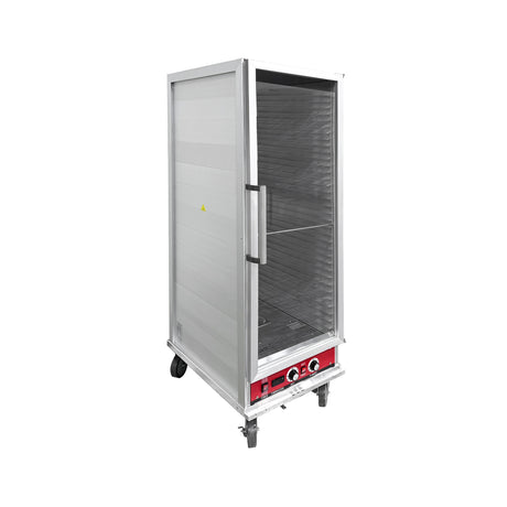 Polarman PLM-W420L 31 2/5" Full Size Non-Insulated Heated Holding / Proofing Cabinet with Clear Door
