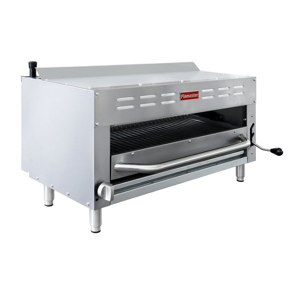 Flamaster FLM-SM36 36″ Infrared Salamander Broiler with Manual Gas Valve, 35,000 BTU