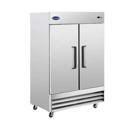 Chumart CMT-54F 54" Reach-In Freezer with Double Solid Doors, Bottom Mount, Stainless Steel, 47 cu.ft