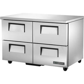 True TUC-48D-4-HC 48 3/8 inch Undercounter Refrigerator with 4 Drawers
