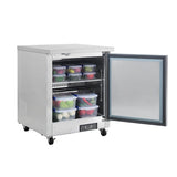Polarman PLM-UC-27S 27 3/4" Undercounter Refrigerator, 6.5 cu. ft, Stainless Steel, 1 Solid Door