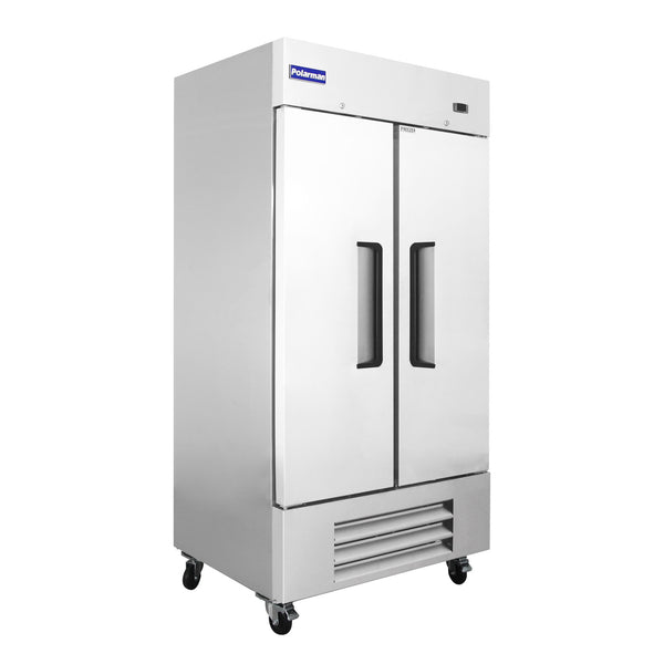 Polarman 38.5″ Reach-ins Unit Down Internal Stainless Steel Solid Door Rrefrigerator PLM-35FS