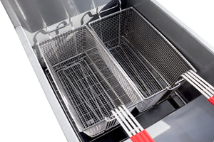Effortless Frying with Dual Baskets