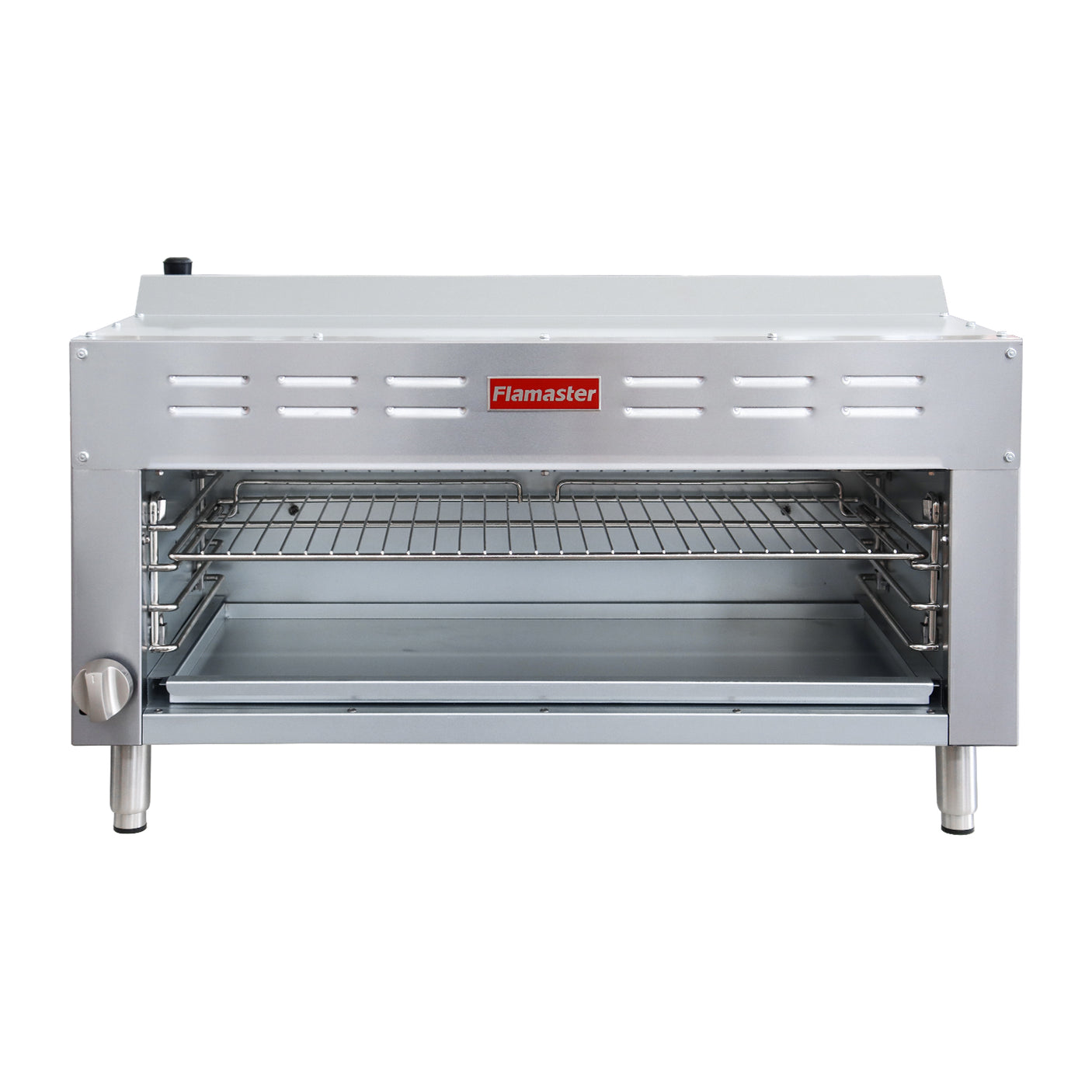 Flamaster FLM-CMG36 36” NG/LPG Infrared Cheese Melter, 35,000/32,000 BTU, Manual Valve