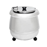 ChefAsst Soup Kettle 11 Qt. 400W Silver,SB-6000S