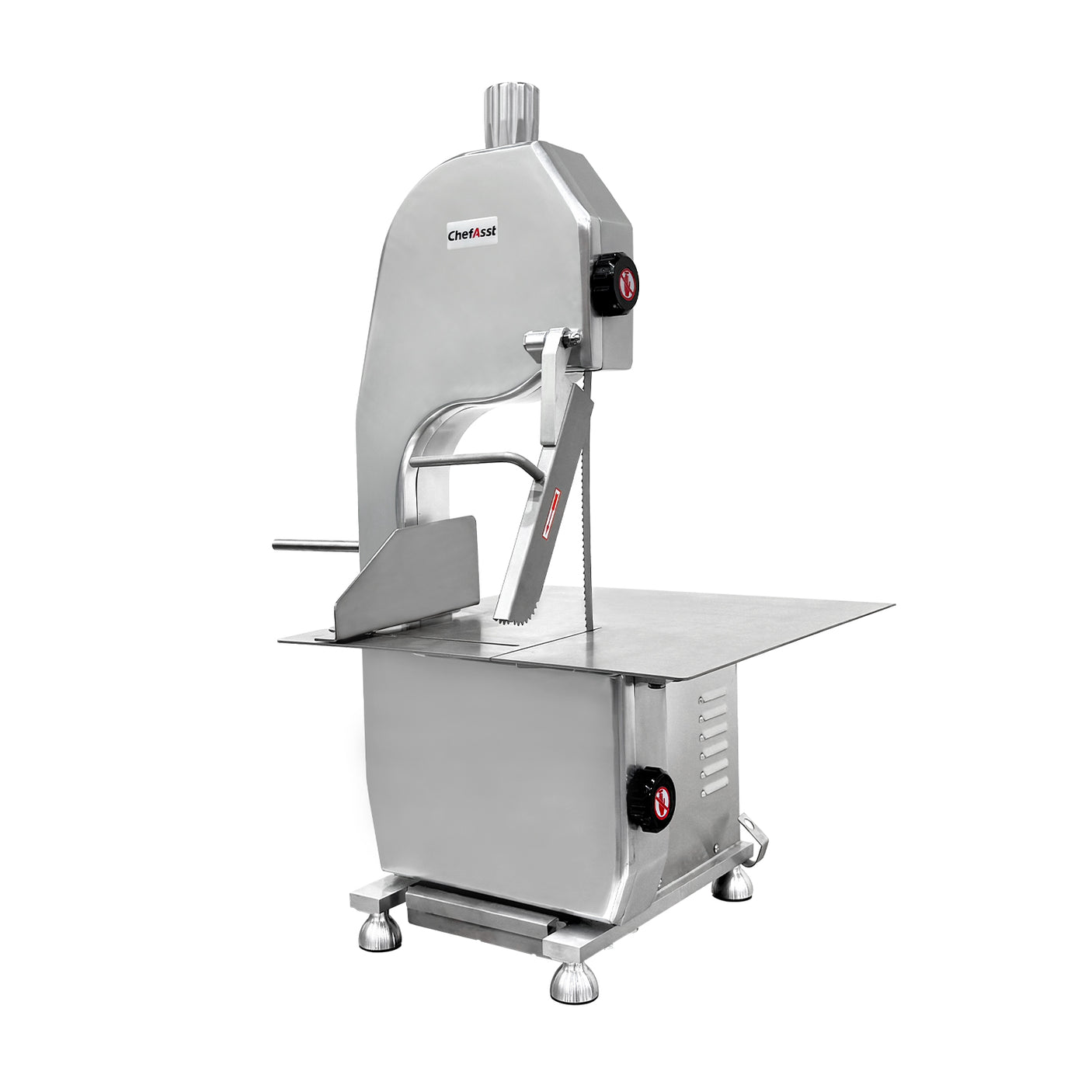 ChefAsst HLS-1650A 65" Blade Countertop Vertical Band Meat Saw - 110 V