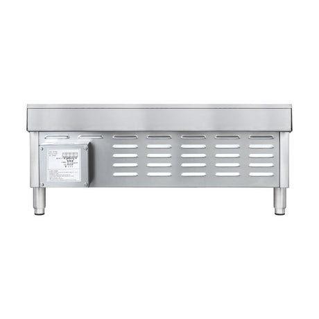 Flamaster FLM-EHP36 36" Commercial Electric Hot Plate - 6 Burners, 208V, 3 Phase