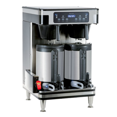 BUNN ICB Twin Soft Heat Infusion Coffee Brewer, Black/Stainless